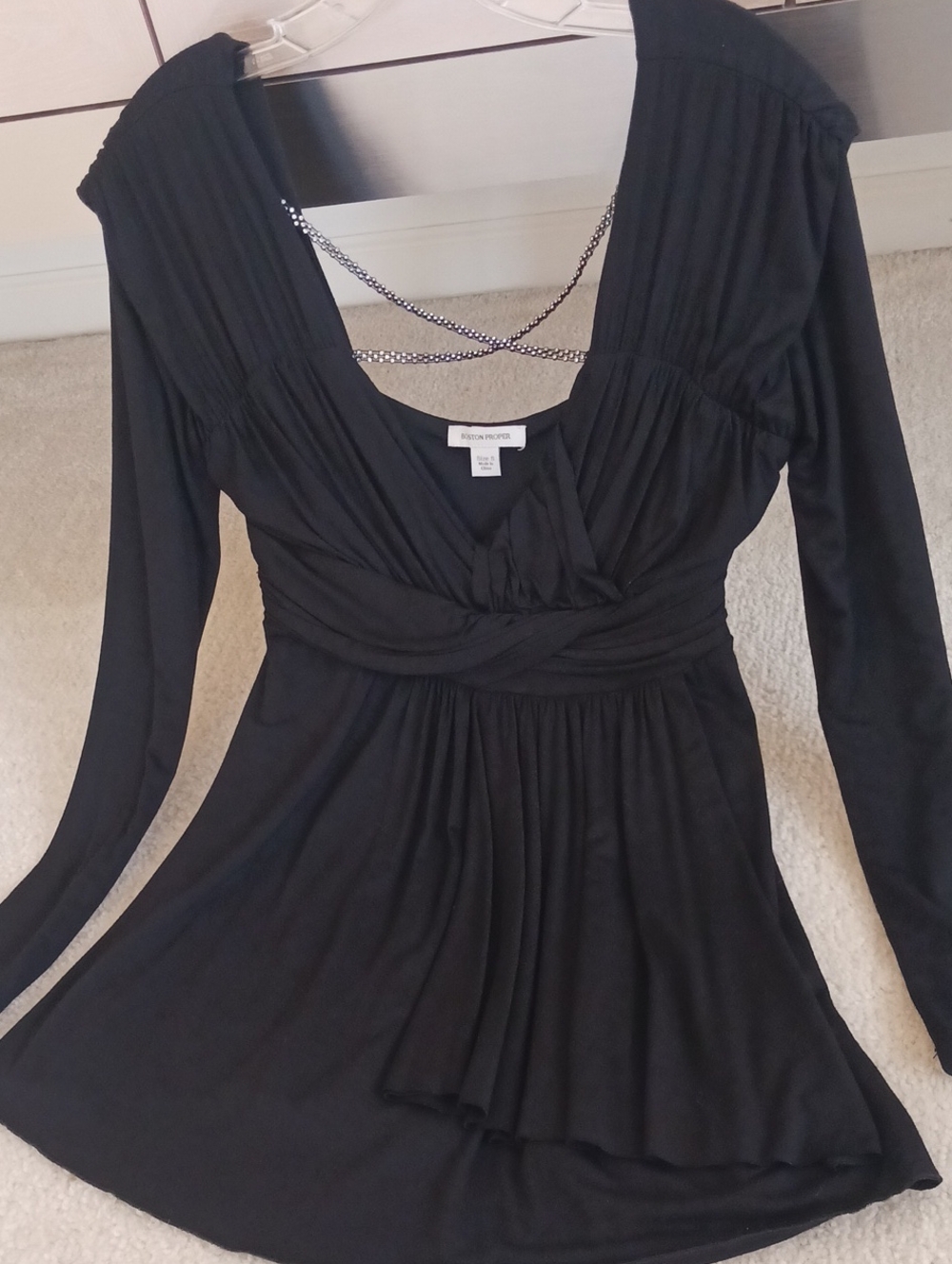 Boston Proper Black Top